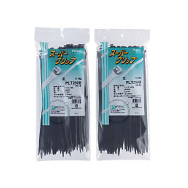 アズワン（株） ケーブルタイ 1-9331 ケーブルタイ　ＰＬＴ１００Ｂ 1-9331-02