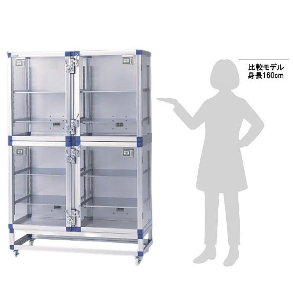 アズワン（株） IDデシケーター 1-4693 ＩＤデシケーター　ＩＤ－Ｗ４Ｐ 1-4693-12