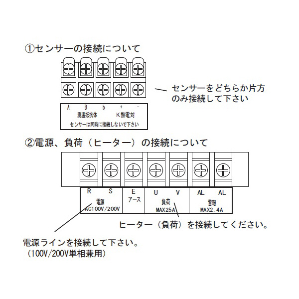 アズワン（株） 大容量温度調節器 TXN－25A 1-7582-01 大容量温度調節器　ＴＸＮ－２５Ａ 1-7582-01