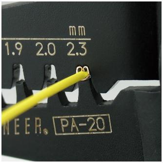 （株）エンジニア 精密圧着ペンチ PA 精密圧着ペンチ PA-20