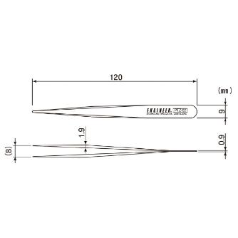 （株）エンジニア 精密ピンセット PTZ-02 精密ピンセット PTZ-02