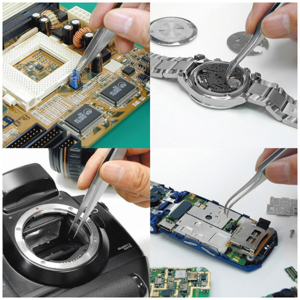 （株）エンジニア 鉄腕ピンセット(先平タイプ) PT-17 鉄腕ピンセット（先平タイプ） PT-17