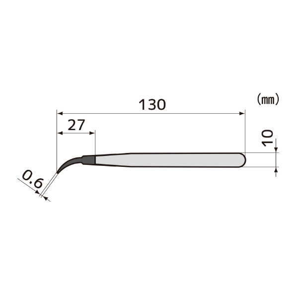 （株）エンジニア ESDピンセット PTZ ＥＳＤピンセット PTZ-43