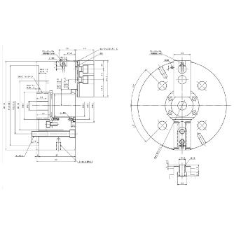 豊和工業（株） ホローチャック H034M ホローチャック H034M-8