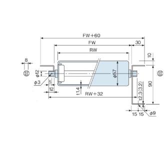 オークラ輸送機（株） スチールローラー単体 SR スチールローラー単体 SR150N-A