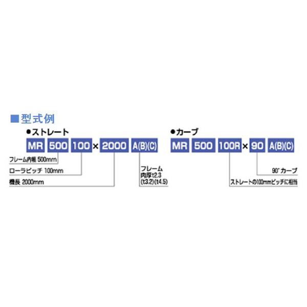 オークラ輸送機（株） ローラーコンベヤ MR ローラーコンベヤ MR1000100RX45A