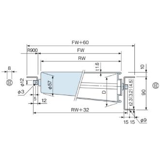 オークラ輸送機（株） スチールローラー単体 TTR スチールローラー単体 TTR620N-A