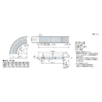 オークラ輸送機（株） ローラーコンベヤ ER ローラーコンベヤ ER10020RX45