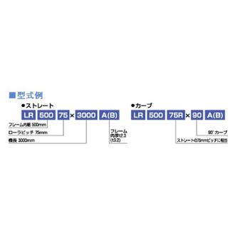 オークラ輸送機（株） ローラーコンベヤ LR ローラーコンベヤ LR10075X2000B