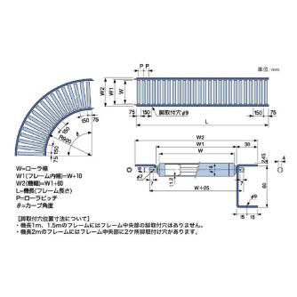 オークラ輸送機（株） 樹脂ローラー単体 BES 樹脂ローラー単体 BES150N-A