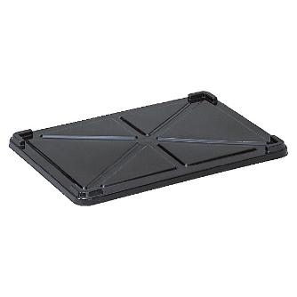 三甲（株） ばんじゅう(導電) ばんじゅう　フタ（導電） 702320-00 ﾌﾀ(ﾄﾞｳﾃﾞﾝ) ﾌﾞﾗｯｸ