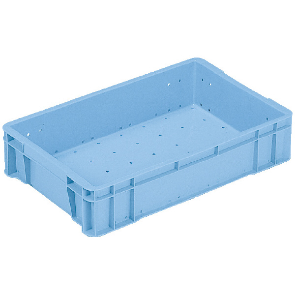 三甲（株） トロ函 トロ函（水抜き孔有） 202757-00 B-4 ﾗｲﾄﾌﾞﾙｰ