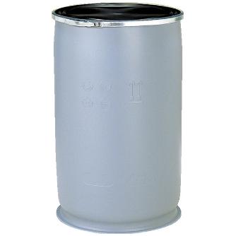 三甲（株） プラスチックドラム オープンタイプ プラスチックドラム　オープンタイプ 850066-01 PDO110L-1 ｸﾞﾚｰ