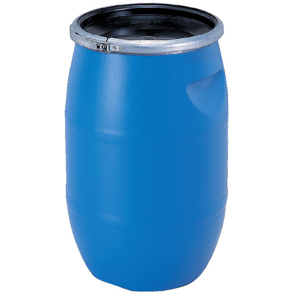 三甲（株） プラスチックドラム オープンタイプ プラスチックドラム　オープンタイプ 850008-01 PDO30L-1 ﾌﾞﾙｰ