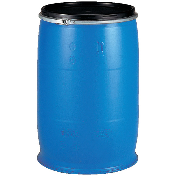 三甲（株） プラスチックドラム オープンタイプ プラスチックドラム　オープンタイプ 800180-01 PDO200L-2 ﾌﾞﾙｰ