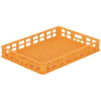 三甲（株） 麺コンテナー 麺コンテナー 101407-00 9ｶﾞﾀ-B ｵﾚﾝｼﾞ