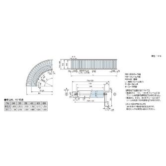 オークラ輸送機（株） ステンレスローラーコンベヤ PS ステンレスローラーコンベヤ PS100100X1000