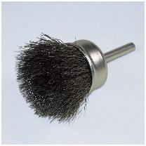 柳瀬（株） 軸付カップブラシ 鋼線