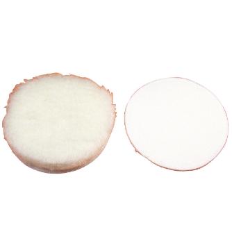 柳瀬（株） ポリシャー用羊毛バフ ポリシャー用羊毛バフ　マジック式 BMY125 125mm