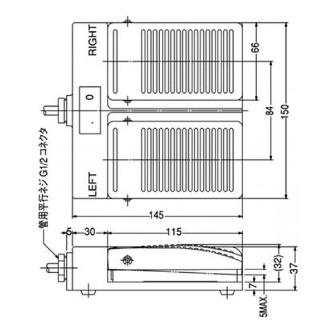 大阪自動電機（株） フットスイッチ OFL-TVG フットスイッチ OFL-TVG-S3
