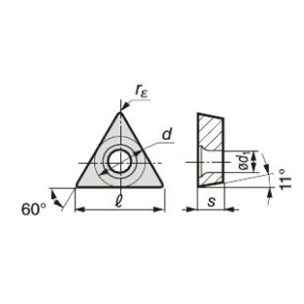 住友電気工業（株） スローアウェイチップ TPMT-MU スローアウェイチップ TPMT160404N-MU AC6030M