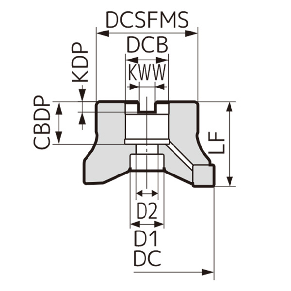 住友電気工業（株） SEC－ウェーブミル カッタ WFX-RS ＳＥＣ－ウェーブミル　カッタ WFX08040RS