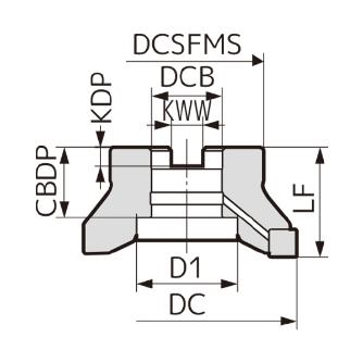 住友電気工業（株） SEC－ウェーブミル カッタ WFX-RS ＳＥＣ－ウェーブミル　カッタ WFX08100RS