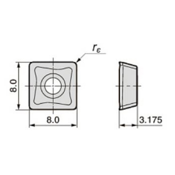 住友電気工業（株） カッタチップ SOMT-G カッタチップ SOMT080304PZER-G ACM300