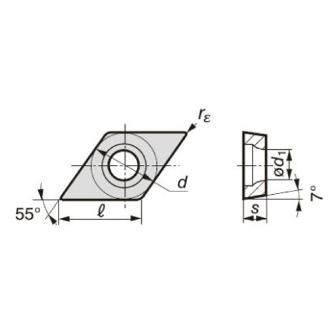 住友電気工業（株） スローアウェイチップ DCMT-LB スローアウェイチップ DCMT070204N-LB AC830P