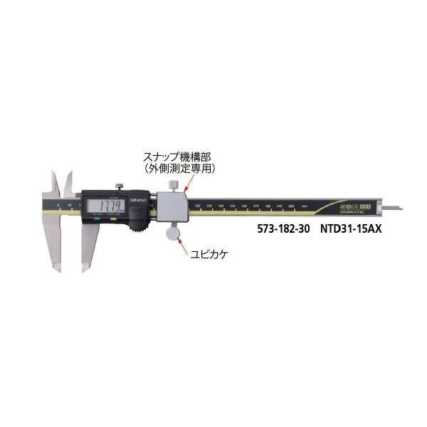 （株）ミツトヨ ノギス NTD ノギス NTD31-10AX 573-181-30