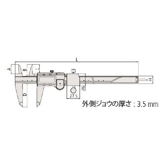 （株）ミツトヨ ノギス NTD ノギス NTD31-10AX 573-181-30