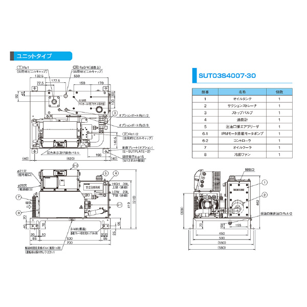 ダイキン工業（株） スーパーユニット SUT スーパーユニット SUT03S4007-30-C