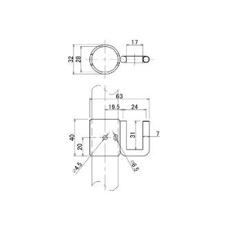 ＴＭＥＨジャパン（株） スリーブハンガー GS スリーブハンガー GS-1014B