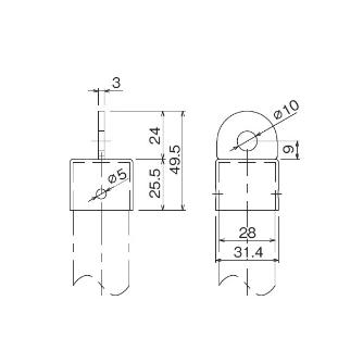 ＴＭＥＨジャパン（株） スリーブハンガー GS スリーブハンガー GS-1014CH