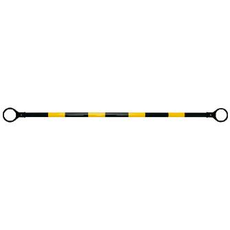 三甲（株） コーンバーφ34 コーンバーφ３４ 8Y1158-00 1.5m ﾎﾜｲﾄ/ｲｴﾛｰ