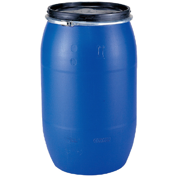 三甲（株） プラスチックドラム オープンタイプ プラスチックドラム　オープンタイプ 850052-01 PDO220L-1 ﾌﾞﾙｰ