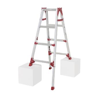 （株）ピカコーポレイション はしご兼用脚立 スタンダードタイプ すぐノビ SCP はしご兼用脚立　スタンダードタイプ SCP-120