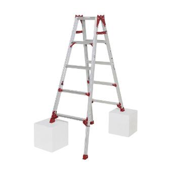 （株）ピカコーポレイション はしご兼用脚立 スタンダードタイプ すぐノビ SCP はしご兼用脚立　スタンダードタイプ SCP-150