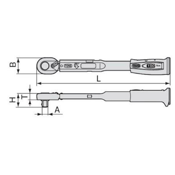 ＴＯＮＥ（株） 単能形トルクレンチ T2MP6 単能型トルクレンチ T2MP6