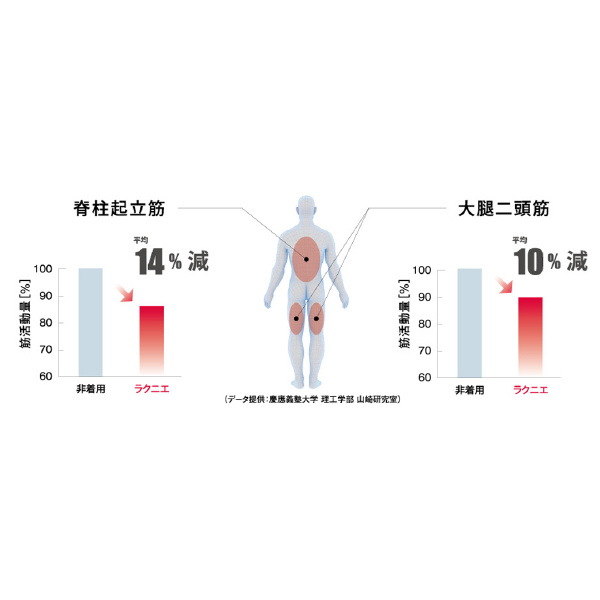 モリタ宮田工業（株） 腰部サポートウェア ラクニエ S 腰部サポートウェア ﾗｸﾆｴ S