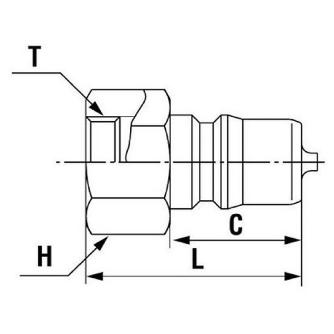 日東工器（株） セミコンカプラ P-304-E セミコンカプラ 8P-304 SUS EPDM
