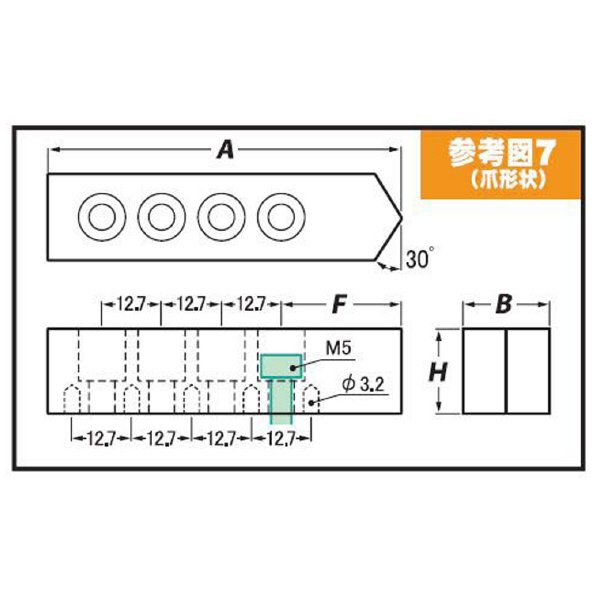 （株）アーム産業 北川用アルミ生爪 AL KPC 北川用アルミ生爪 AL KPC6 H19