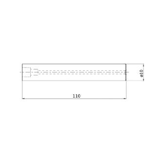 三菱マテリアル（株） ホルダ/ヘッド交換式エンドミル IMX ホルダ／ヘッド交換式エンドミル IMX10-S10L110C