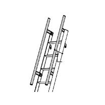 長谷川工業（株） ルカーノラダー 専用手摺 LML1.0-T