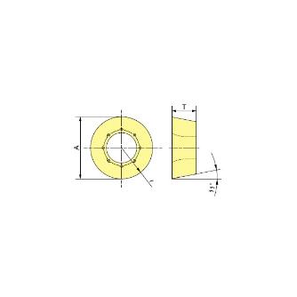（株）ＭＯＬＤＩＮＯ カッタ用インサート RPHT カッタ用インサート RPHT10T3M0EN-C8 JM4160