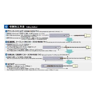 （株）ＭＯＬＤＩＮＯ 超硬OHノンステップボーラー 03WHNSB 超硬ＯＨノンステップボーラー 03WHNSB0260-TH