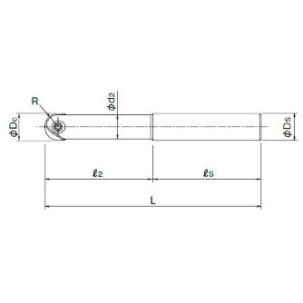 オーエスジー（株） PHOENIX 仕上げ用ボールエンドミル エキストラロングタイプ PFB ボールエンドミル／ＰＨＯＥＮＩＸ PFB-R060SS06-LL120CS