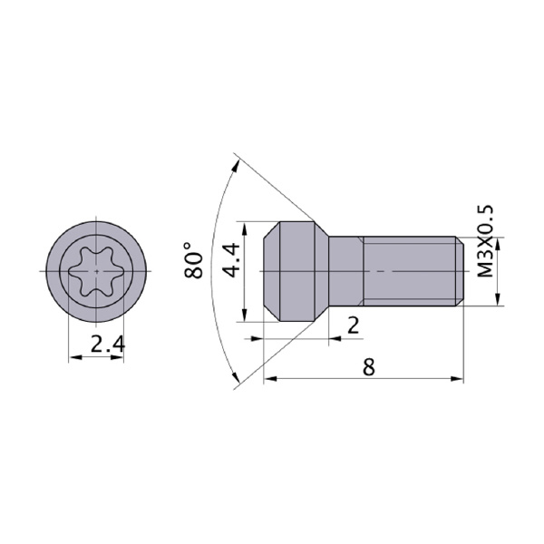 三菱マテリアル（株） クランプねじ TS クランプねじ TS3SB