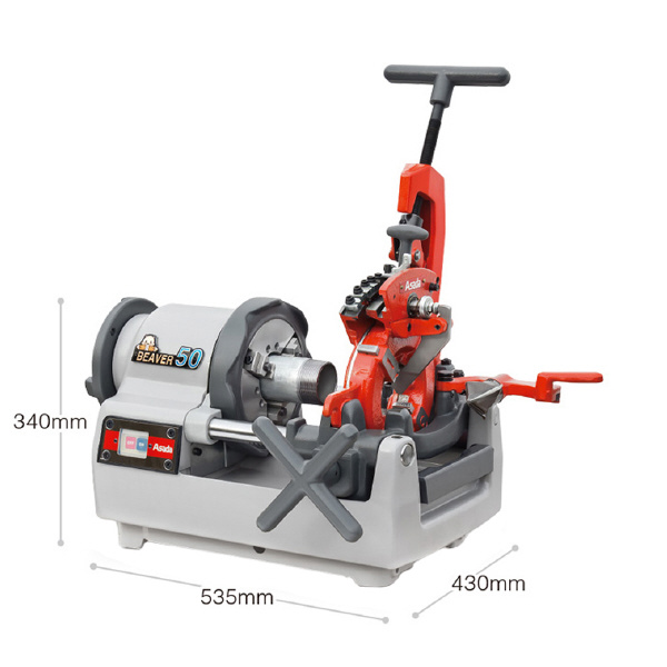 アサダ（株） パイプねじ切機 パイプねじ切機 BE5AM ﾋﾞｰﾊﾞｰ50AT2-MN