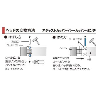 オーエッチ工業（株） アジャストカッパーバー COA アジャストカッパーバー COA-25